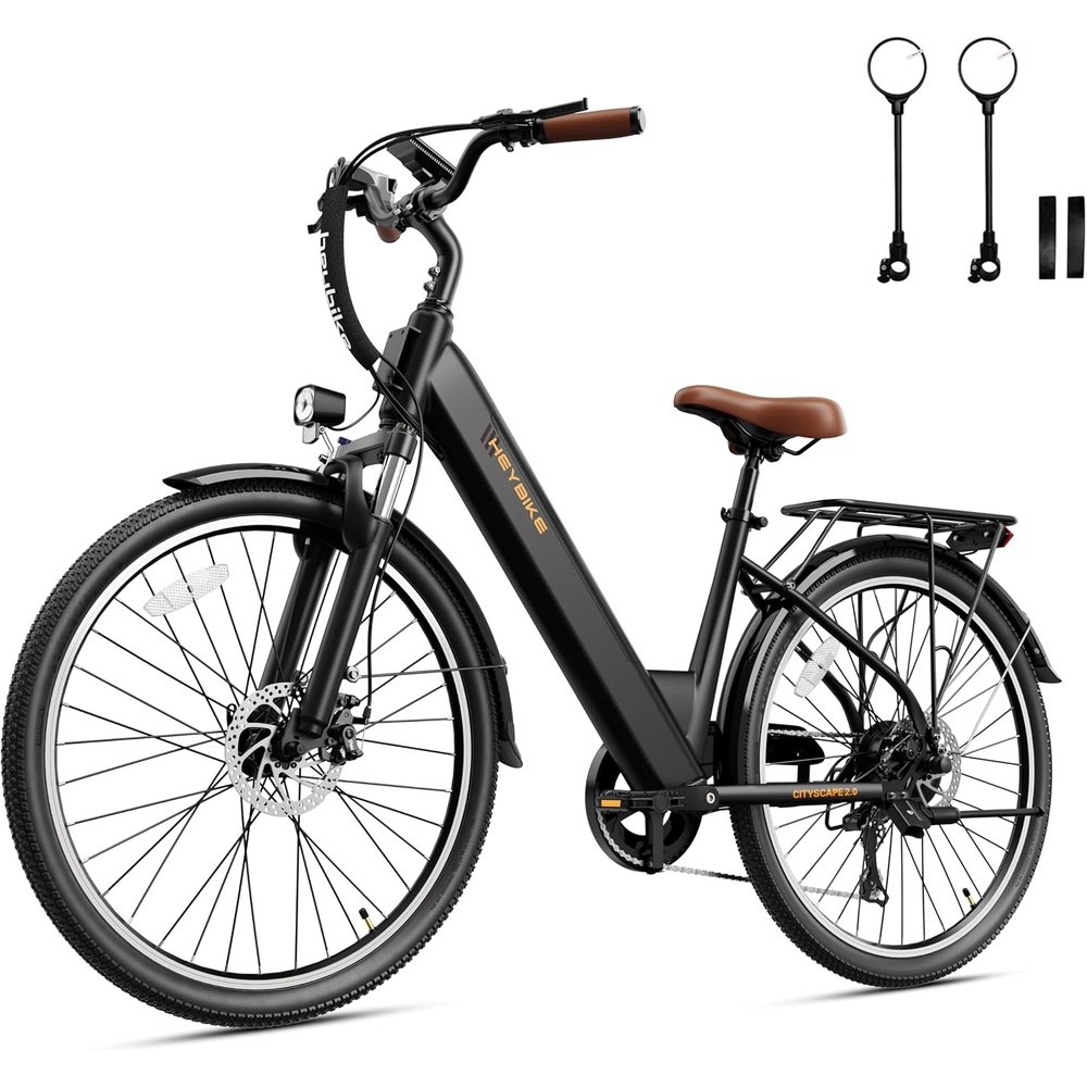 Heybike Cityscape 2.0 Electric Bike with Charger and Battery