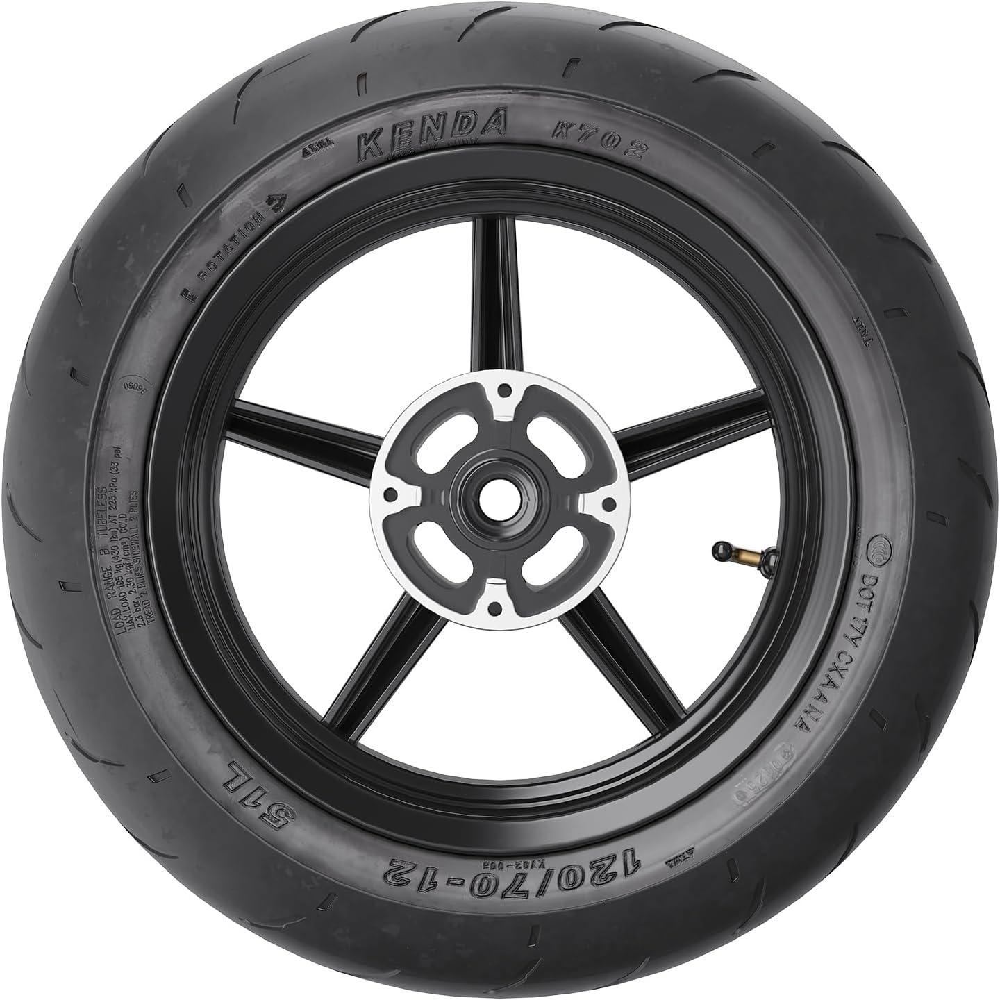 Heybike Part for Villain Dirt Bike, Supermoto Tire Set (Front & Rear)