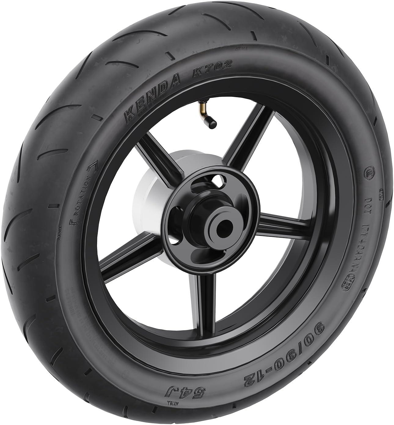 Heybike Part for Villain Dirt Bike, Supermoto Tire Set (Front & Rear)