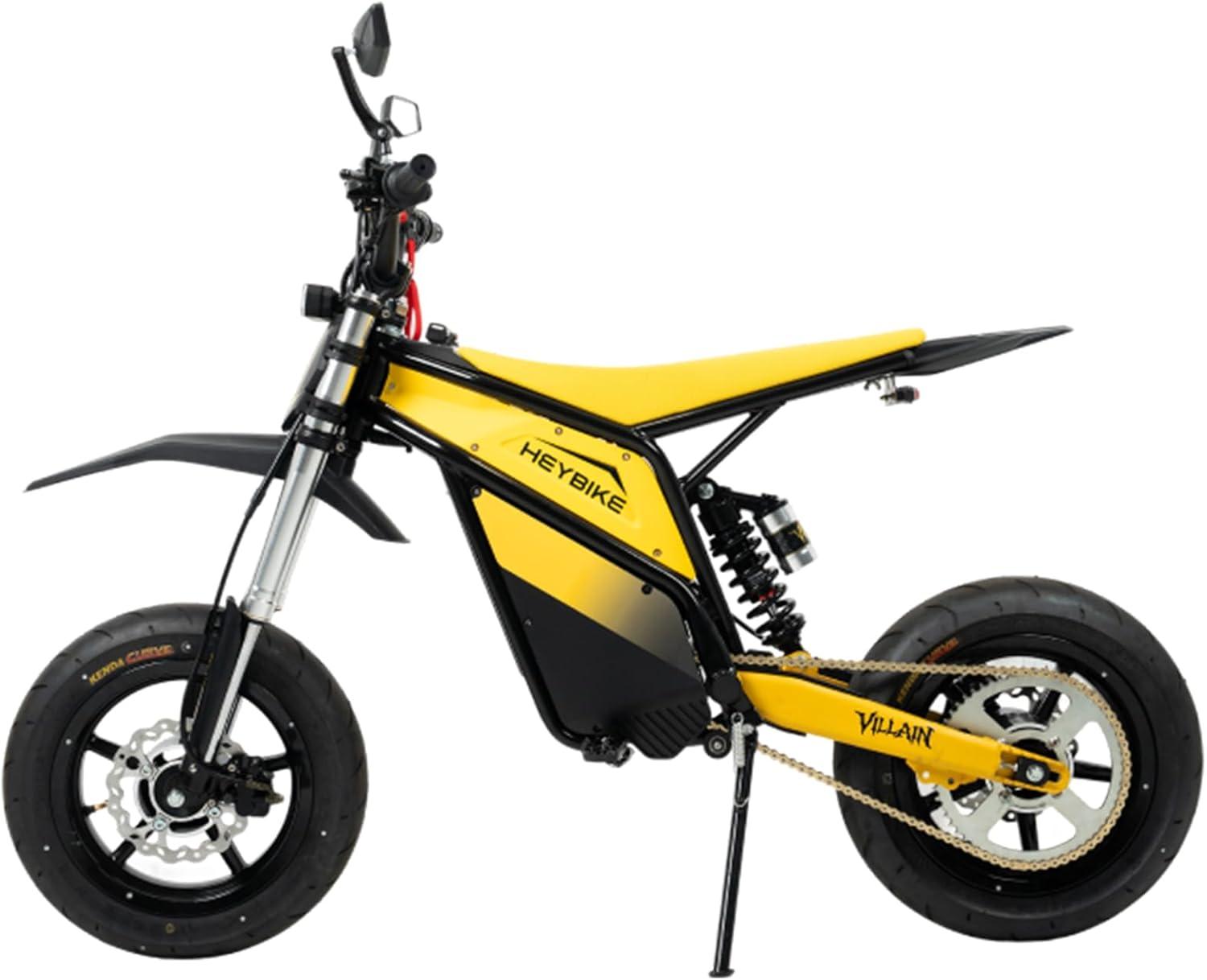 Heybike Part for Villain Dirt Bike, Supermoto Tire Set (Front & Rear)