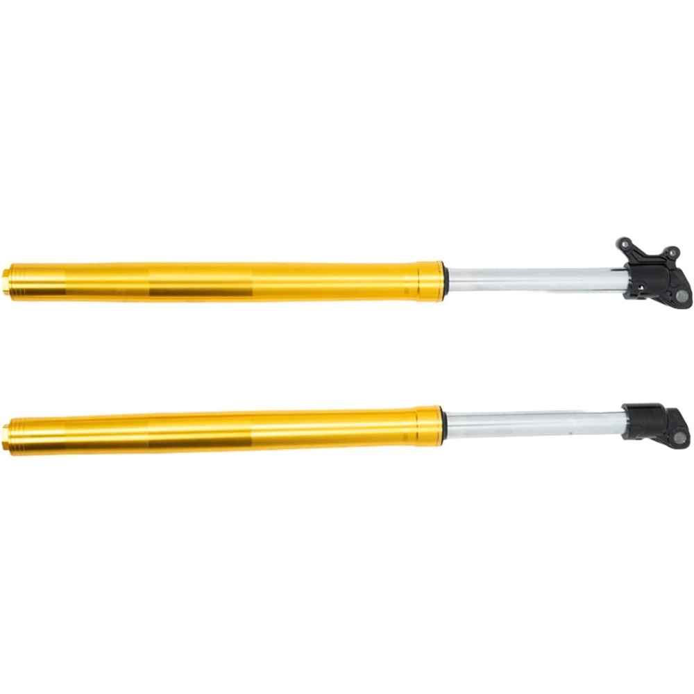 Gold Front Fork for Villain Electric Motorcycle, Replacement Front Suspension Fork Assembly for Compatible Villain E-Moto Models, Repair and Upgrade Part for Electric Dirt Bike
