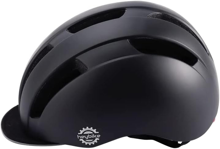 Heybike Adult Fashion Urban Ebike Helmet Large Version Black