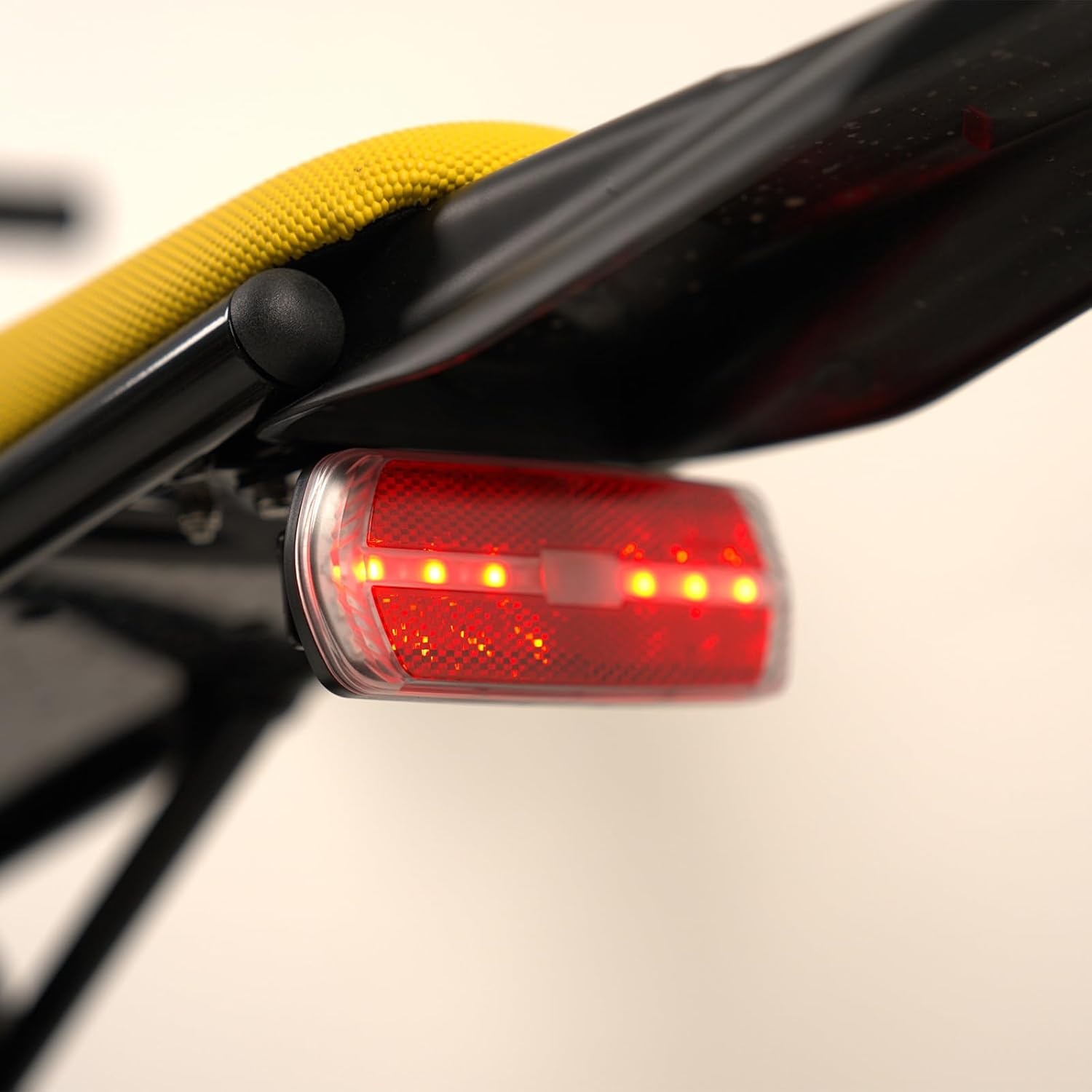 Heybike Rear Tail Light for Villain Dirt Bike, Red LED Rear Safety Light with Wireless Remote Control, Replacement Back Light for Electric Motorcycle, E-Moto Riding Visibility
